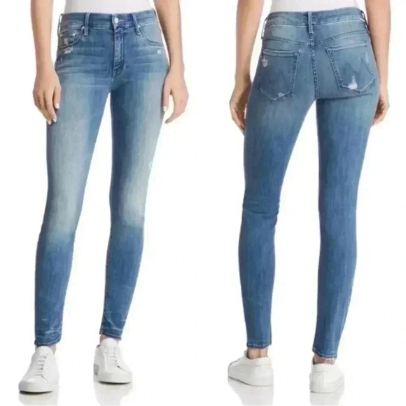 Mother The Looker Ankle in Graffiti Girl Size 27 - Picture 1 of 12